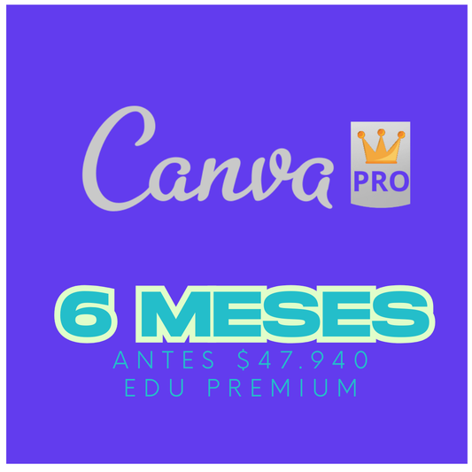 Canva Pro 6 Meses