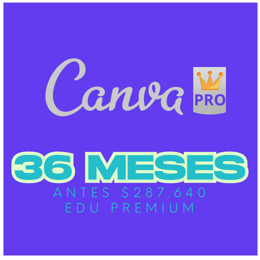 Canva Pro por 36 Meses